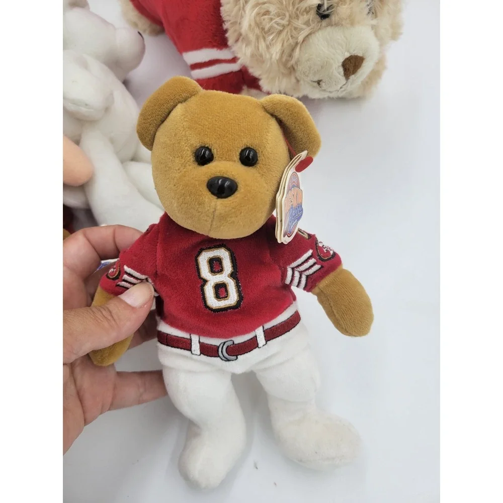 Vintage 90s San Francisco 49ers Plush NFL‎ Lot of 5